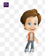 Playful Boy Cartoon - Happy Boy Cartoon With Glasses Emoji,Cartoon Facial Emotions