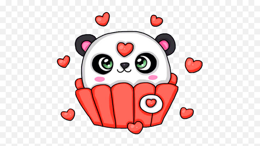 Updated Download Cute Panda Wallpaper Android App 2021 - Cute Wallpaper Pink Panda Emoji,Samsung Android Emoji Red Panda