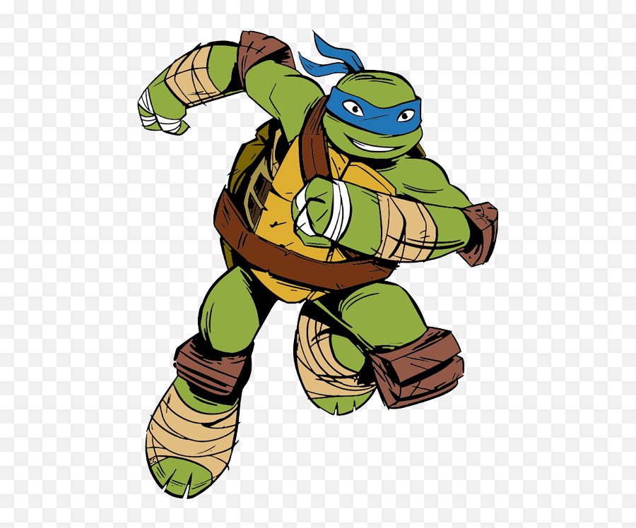 Ninja Turtles Png Download Image - Dibujo Leonardo Tortugas Ninja Emoji,Ninja Turtles In Emojis