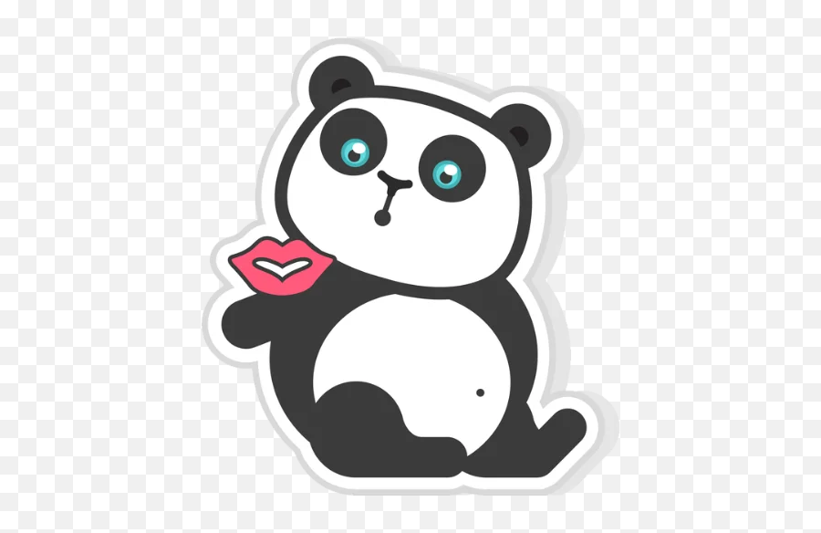 Panda Stickers By Ro Nguyen Emoji,Pics Of Panda Emojis