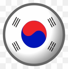 South Korea Flag Png Clipart - The Military Museums Emoji,South Korea Flag Emoji