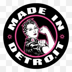 Rosie The Riveter Stickers - Made In Detroit Emoji,Rosie The Riveter Emoji