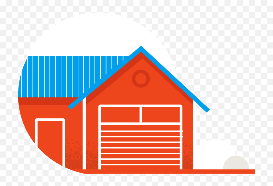 Evolve Roofing Emoji,Barn Emoji