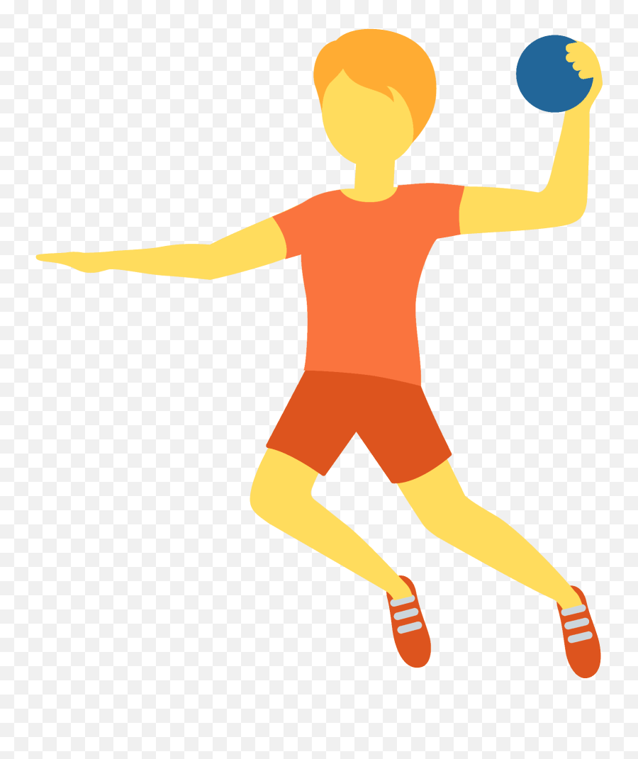 Person Playing Handball Emoji Clipart Free Download,People Emojis