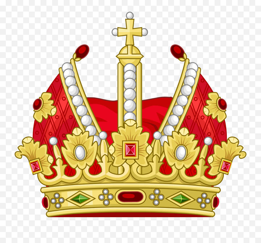 Fileheraldic Imperial Crown Gules Mitresvg - Wikimedia Emoji,Crown Emoticon