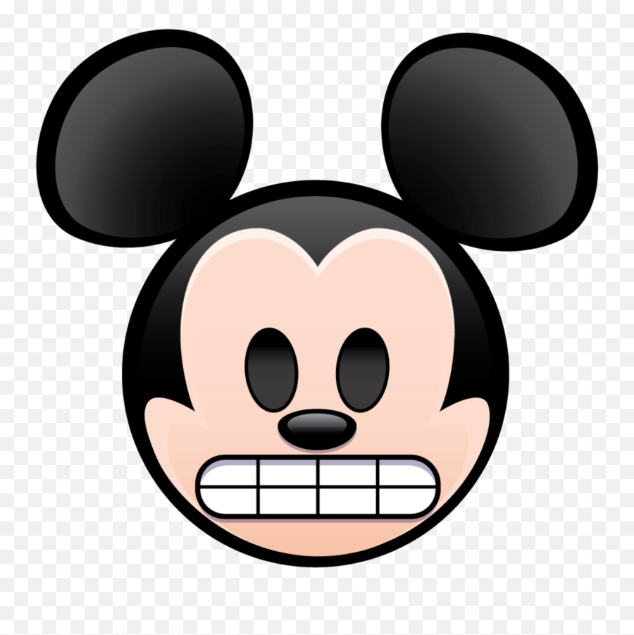 Mq Black Mickey Mickeymouse Emoji - Mickey Mouse Emoji Free,Mickey Mouse Emoji Text