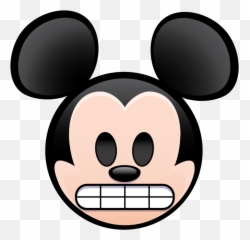 Mq Black Mickey Mickeymouse Emoji - Mickey Mouse Emoji Free,Mickey Mouse Emoji Text