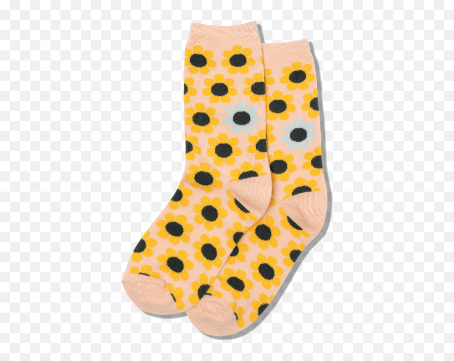 Kids Daisy Crew Socks - For Teen Emoji,Emoji Soccer Socks