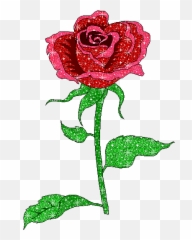 Cherry Glitter - Glitter Flowers Gif Emoji,Yoyo And Cici Emoticon
