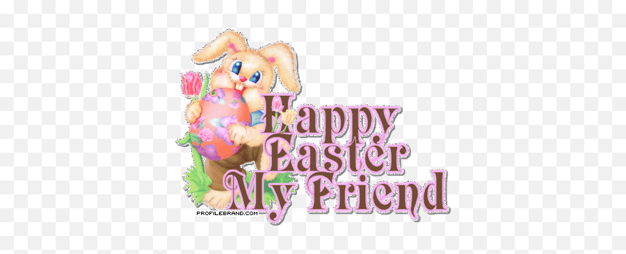 Funny Easter Quotes For Friends Quotesgram - Animated Happy Easter My Friend Emoji,Happy Easter Animated Emoticons