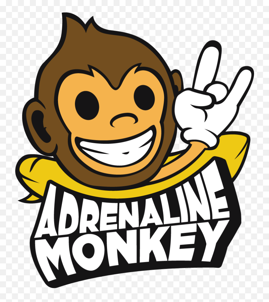 Adrenaline Monkey Branding On Behance - Happy Emoji,Emoticon Monkeys