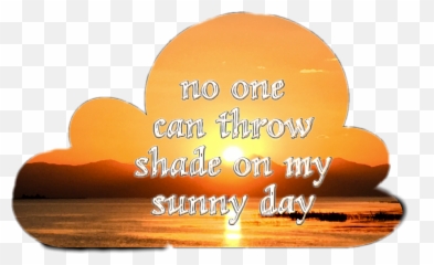 Sunny Day Noshade Stickerchallenge - Language Emoji,Throwing Shade Emoji