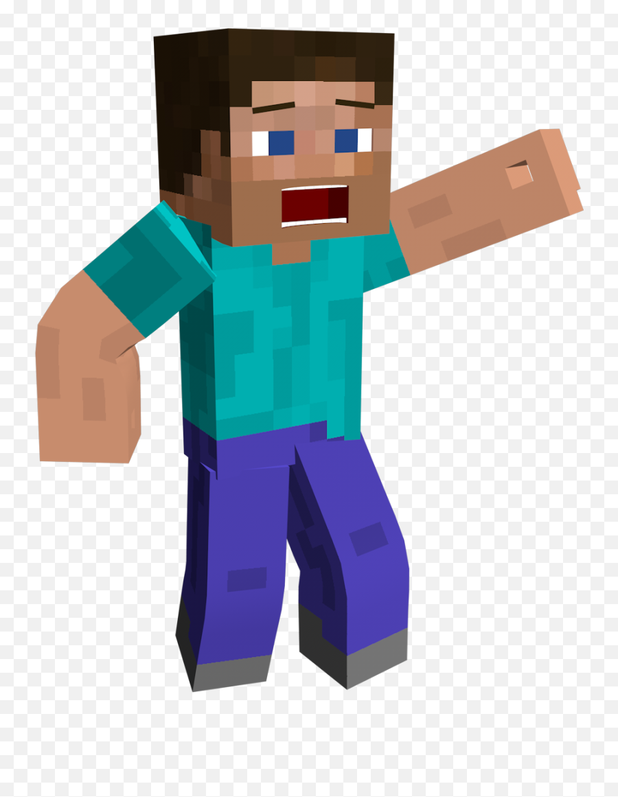 Playstation 3 3d Rendering Skin - Minecraft Steve Shocked Png Emoji,Minecraft Emoji Skins