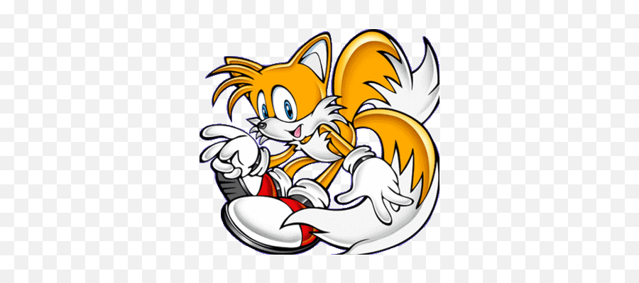 Miles Tails Prower - Sonic Adventure Tails Art Emoji,Cutsey Girl Emojis