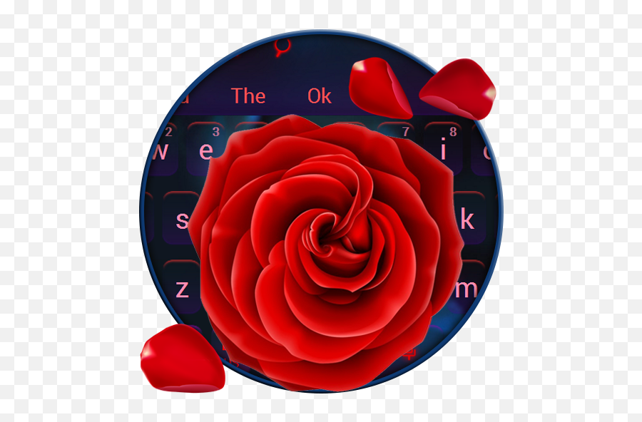 Red Rose Clock Theme - Billeder Af Blomster Røde Emoji,Girlsaskguys Emoticon