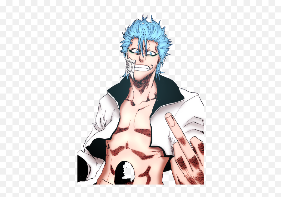 Bleach Second Cut Story Notes For A Hypotheticalu2026 By - Grimmjow Manga Panel Colored Emoji,Emotions By Cifer Bleach