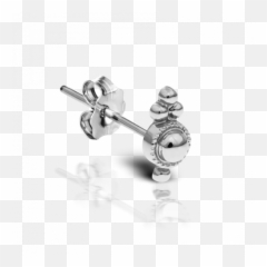 Four Ball Trinity Earstud Maria Tash - Solid Emoji,Emotion Balls Drama