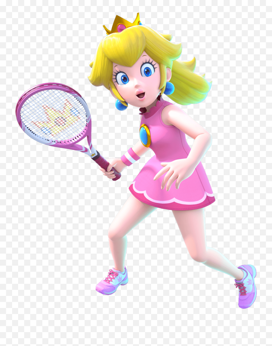 Mario Tennis Aces Png File Png Svg Clip Art For Web - Princess Peach Mario Tennis Aces Emoji,Flag Tennis Ball Emoji
