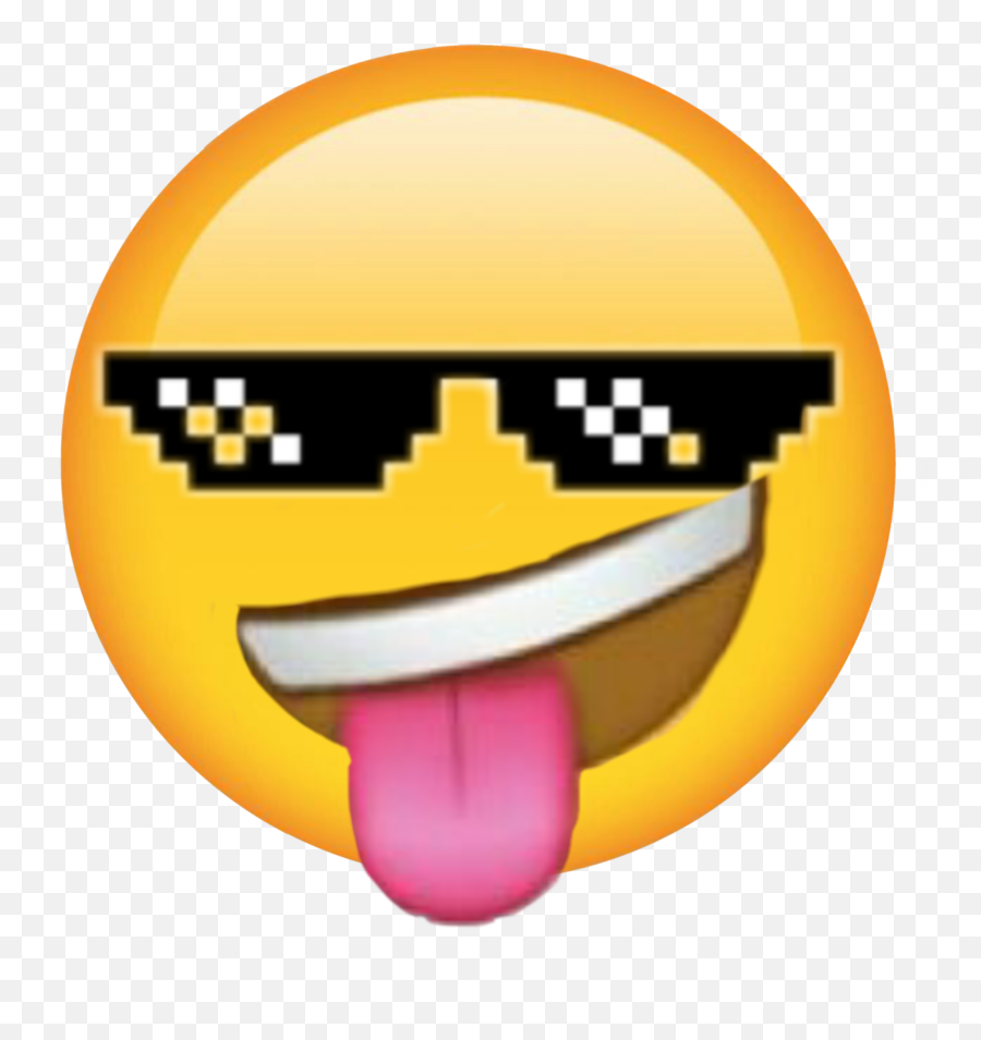 Emoji Gangster Trend Sticker - Happy,Joke Emoji