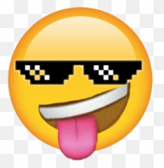 Emoji Gangster Trend Sticker - Happy,Joke Emoji