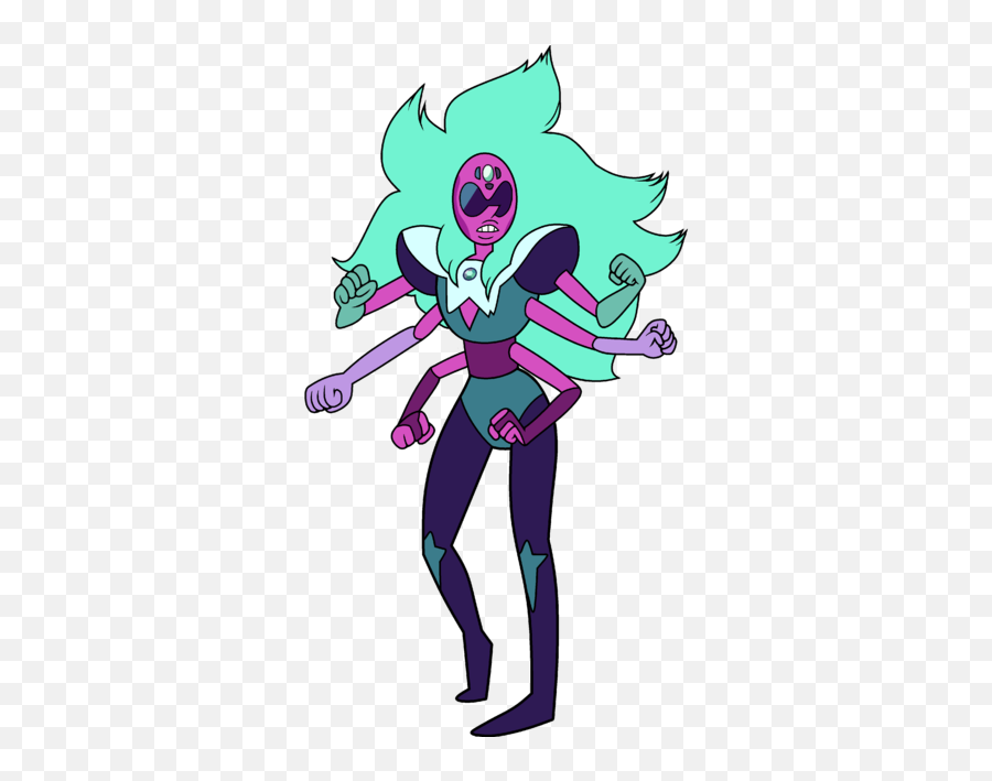 Steven Universe Gem Fusions - Steven Universe Alexandrite Emoji,Indside Out Emotions Gem Fusion