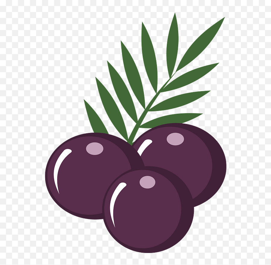 Acai Berries Clipart - Açai Clipart Png Emoji,Berry Emoji