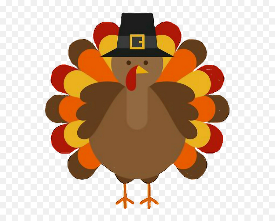 Thanksgiving Turkey Pilgrim Sticker By Rachel2274 - Turkey Pilgrim Emoji,Pilgrim Emoji