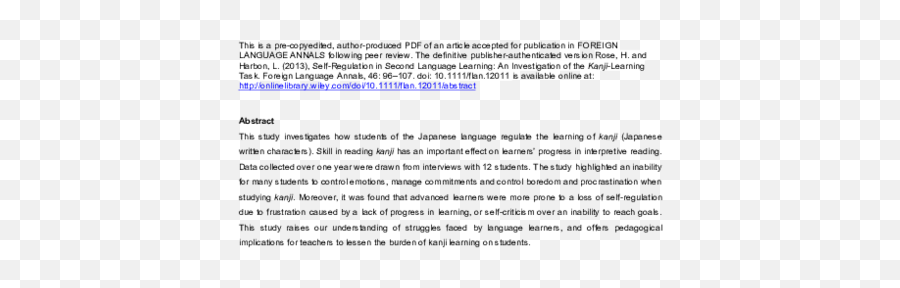 Kanji Learning Research Papers - Academiaedu Document Emoji,Kanji Emotion 662