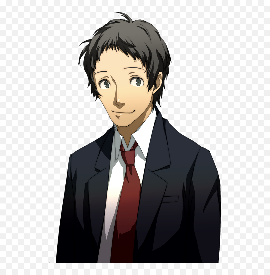 Pin - Persona 4 Adachi Coat Emoji,Anime Comic Emotions