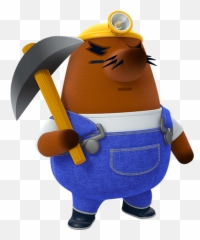 Mr Resetti - Animal Crossing Wiki Nookipedia Mr Resetti Emoji,Animal Crossing Reese Emoticon