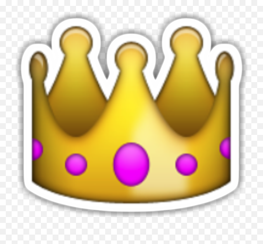 Crown Iphone Emoji Png Clipart - Iphone Crown Emoji Png,Princess Emoji