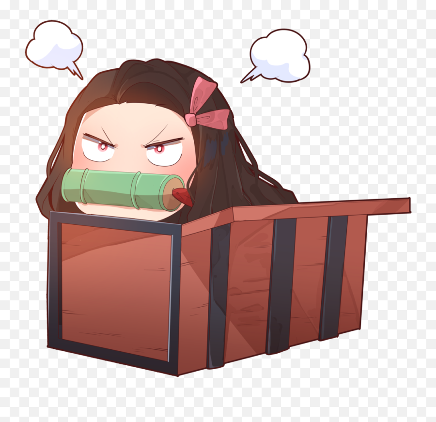 Angry Nezuko Demon Slayer Angry Nezuko Sticker Emoji Anime Mad Sexiz Pix