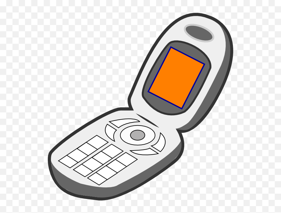 Iphone Cell Phone Clipart Free Clipart Images - Clipartix Clipart Non Living Things Emoji,Cell Phone Emoji