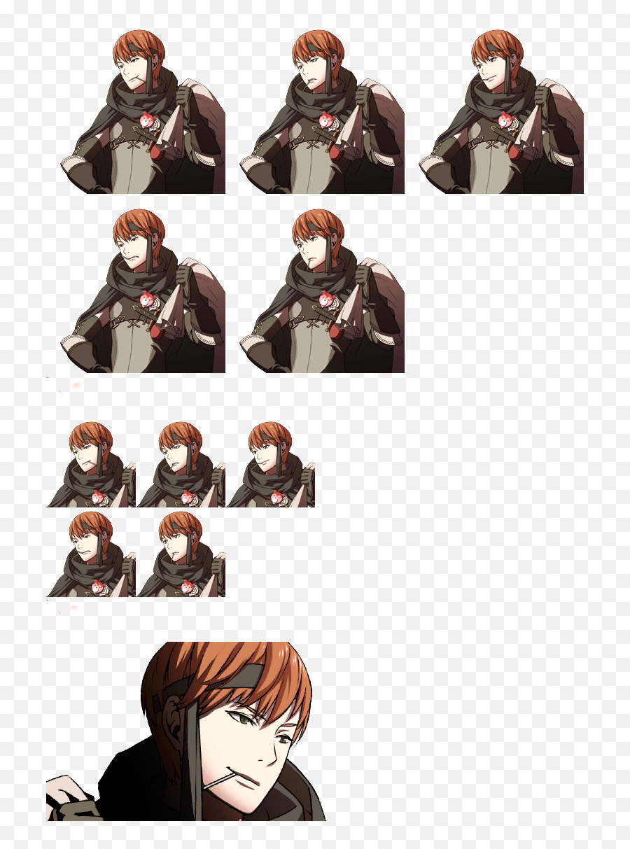 Portraits - Serenes Forest Gaius Fe Portrait Emoji,Yarne Emotions Fire Emblem