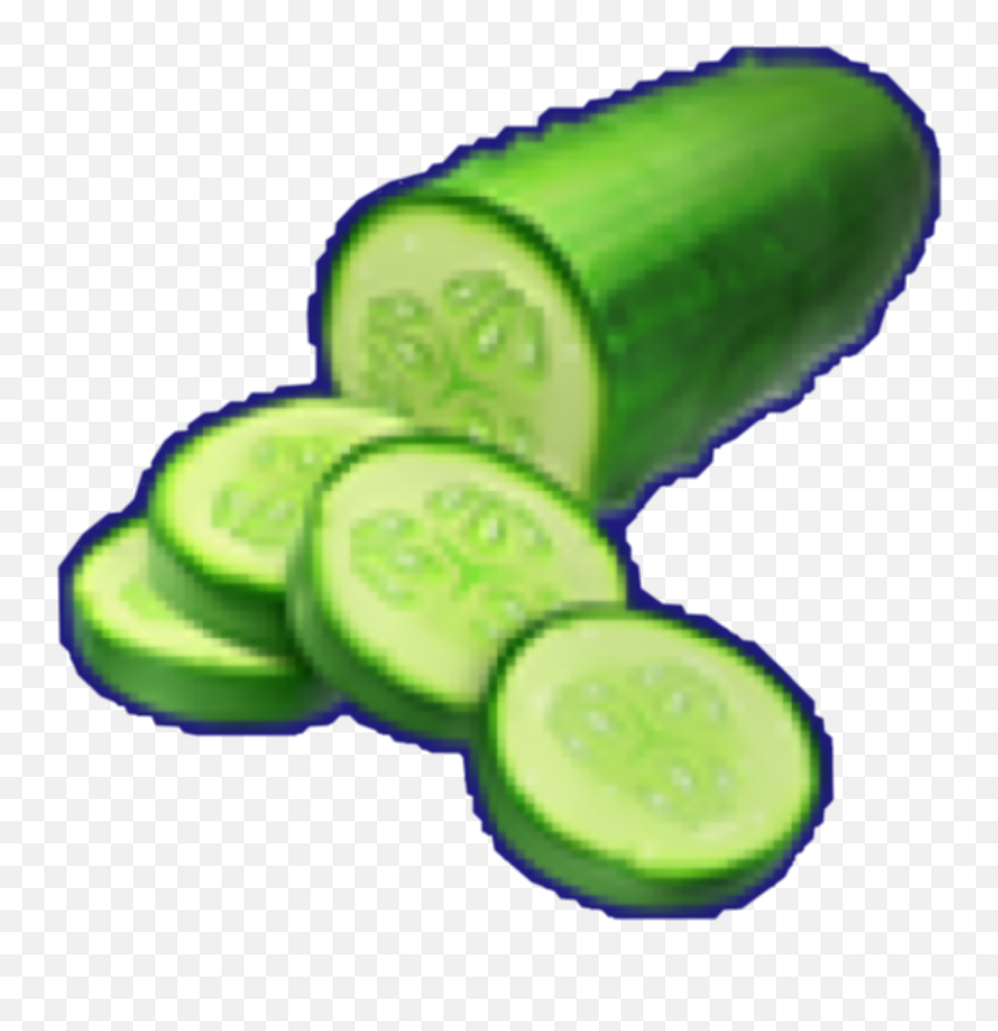 Cucumber Gurke Emoji Green Nature - Iphone Cucumber Emoji,Cucumber Emoji