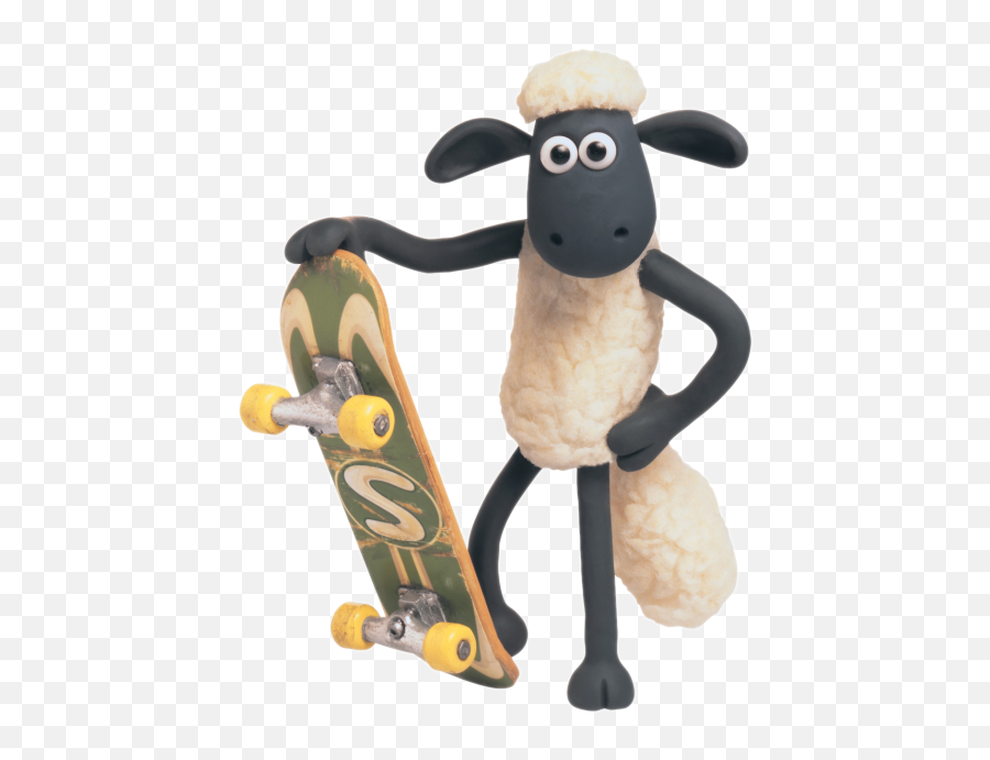 Shaun The Sheep - Shaun The Sheep Skateboard Emoji,Shaun The Sheep Emoticons