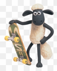 Shaun The Sheep - Shaun The Sheep Skateboard Emoji,Shaun The Sheep Emoticons