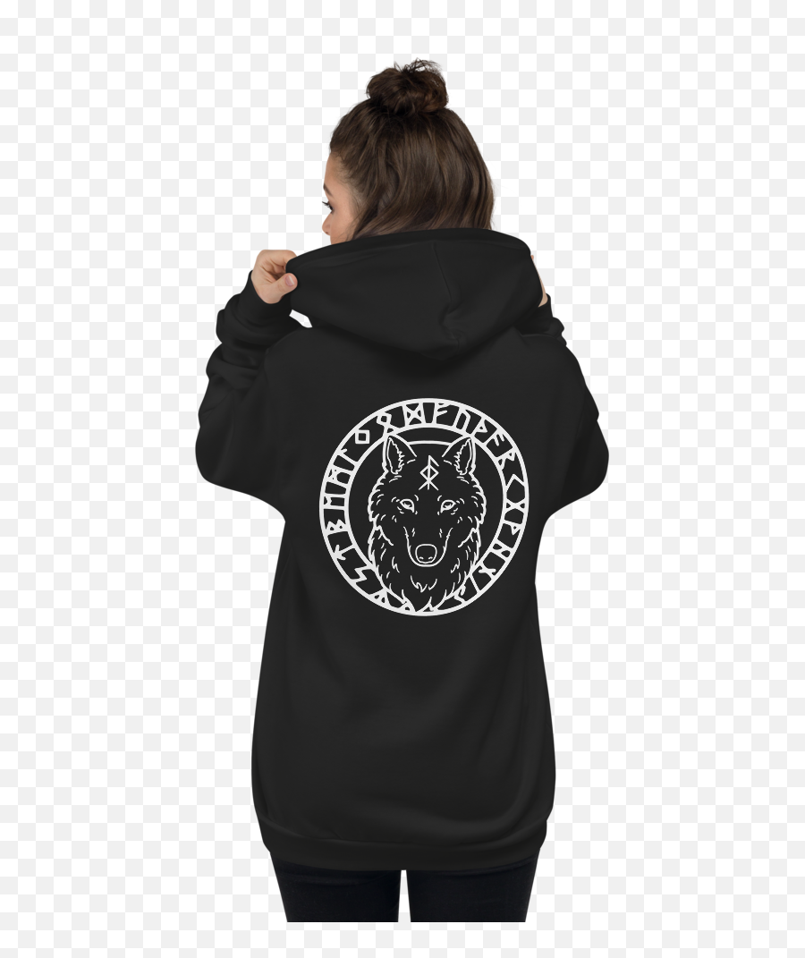 Wolf Fylgja Unisex Hoodie - Wytchwood Hoodie Emoji,Jacob Wolf Emotions