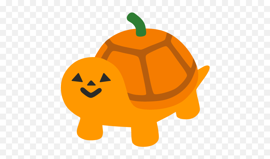 I Did All The Best Emoji Kitchen Tortoise Variants So You - Turtle Emoji Discord Gif,Pumpkin Emoticon For Twitter