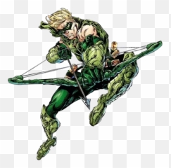 Green Arrow - Green Arrow Comics Png Emoji,Quora How Did Batman Master His Emotions