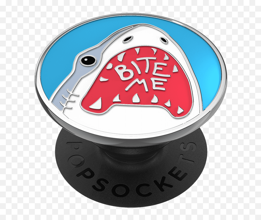 Shark Bites Enamel Popsocket Emoji,Popsocket With Emojis