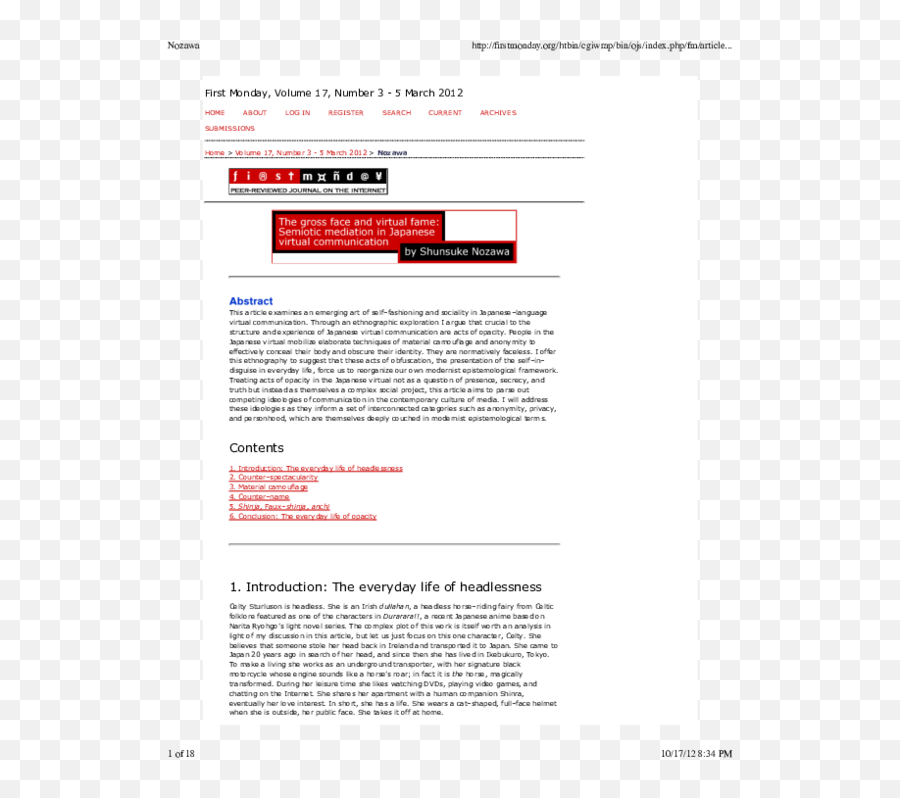 Pdf The Gross Face And Virtual Fame Semiotic Mediation In Emoji,Celty Sturluson Emotions