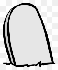 Funeral Clipart Grave Stone Funeral - Gravestone Clipart Png Emoji,Gravestone Emoji