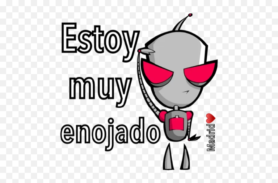 Invasor Zim Stickers For Whatsapp Emoji,Emoticon De Muy Muy Feliz