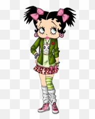 Betty Boop Cartoon - Betty Boop Emoji,Rosie The Riveter Emoji