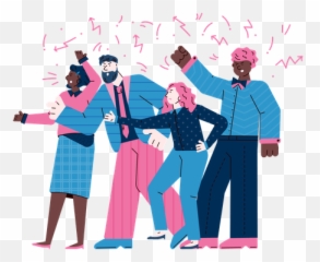Best Premium Group Of Frustrated Angry People Characters Emoji,Protesting Emoji