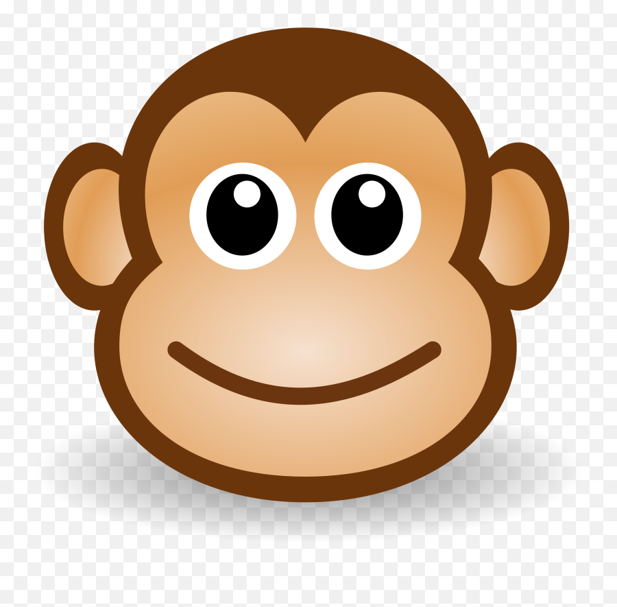 Emoji Clipart Monkey Emoji Monkey Transparent Free For - Easy Cartoon Monkey Face,Monkey Emoji