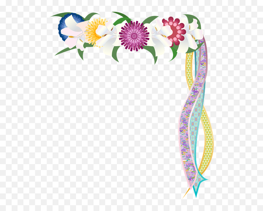 Mayday Smiley Public Domain Image Search - Freeimg Floral Emoji,Alien Emoji With Flower Crown