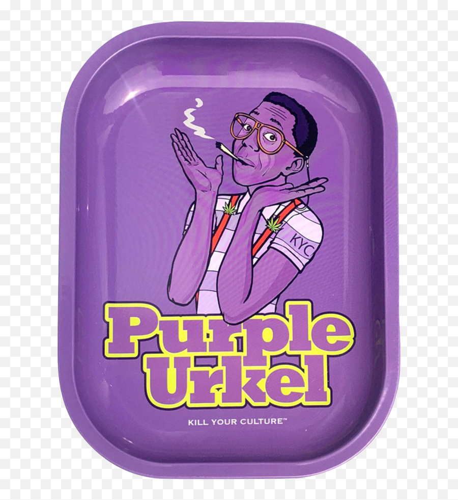 Kill Your Culture Purple Urkel Rolling Tray - Purple Urkle Emoji,Guess The Emoji $100