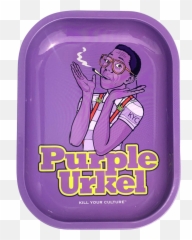 Kill Your Culture Purple Urkel Rolling Tray - Purple Urkle Emoji,Guess The Emoji $100